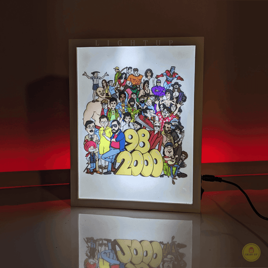 Our Childhood Heroes 98- 2000s Transformation Lightbox