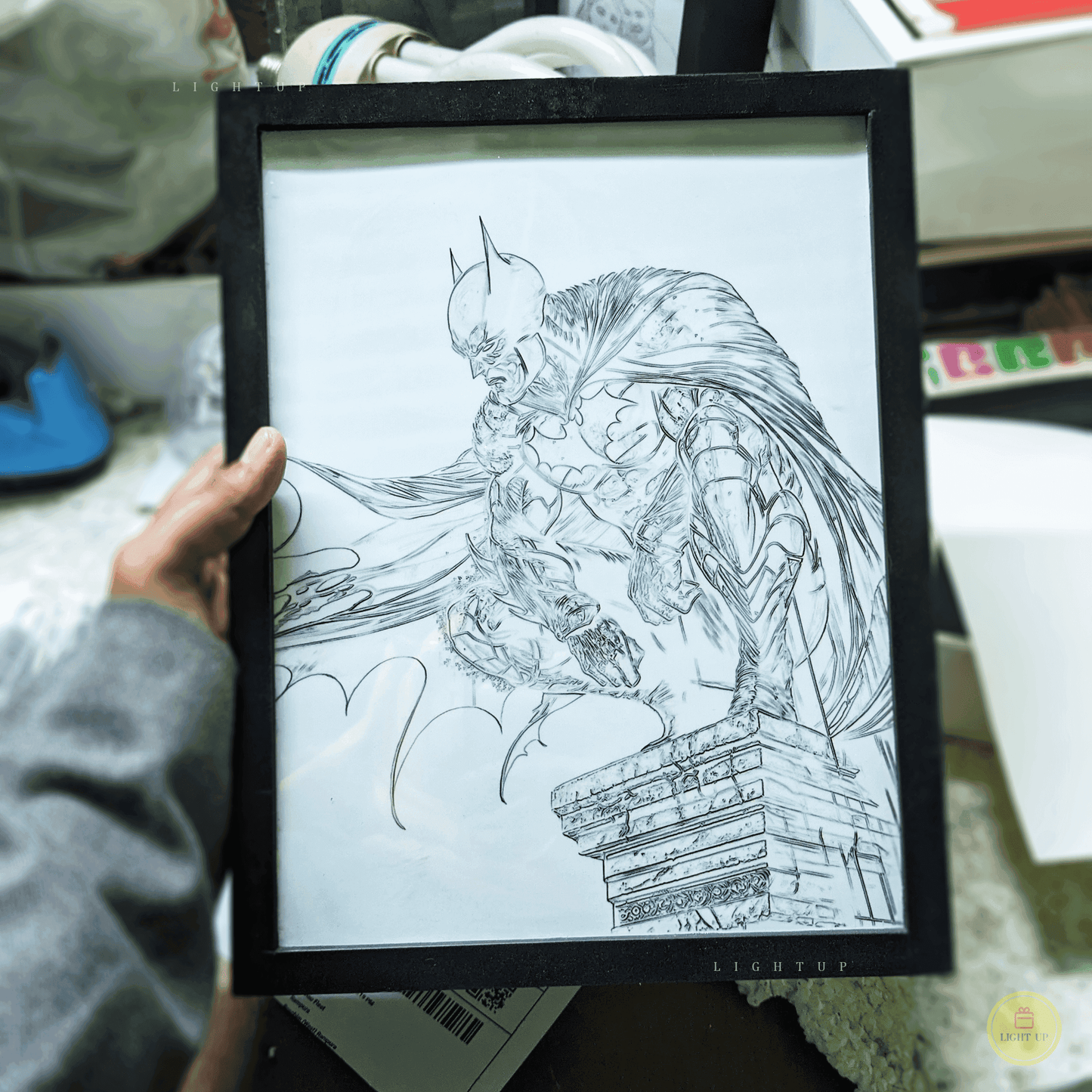The Dark Knight Transformation Lightbox | DC