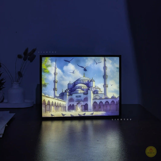 The Blue Mosque Transformation Lightbox | Islamic