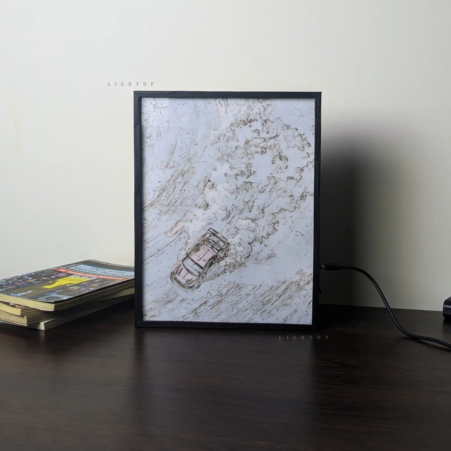 Drift Smoke Transformation Lightbox | Car