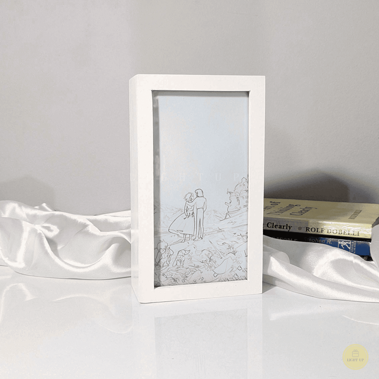Howl's moving castle Transformation Lightbox | Studio Ghibli
