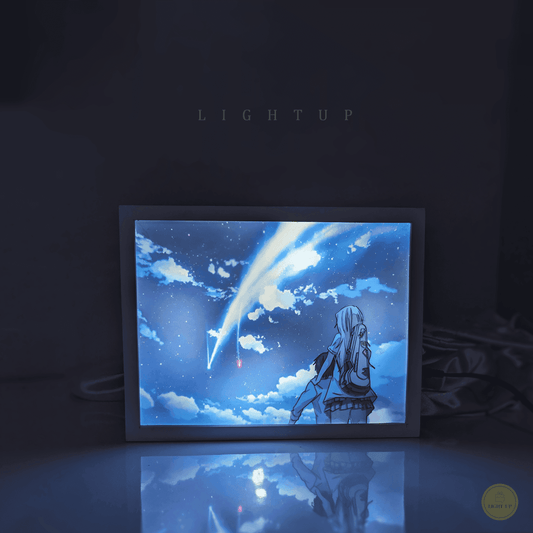 Dreamy Sky Night Transformation Lightbox | Your Lie in April | Scenario