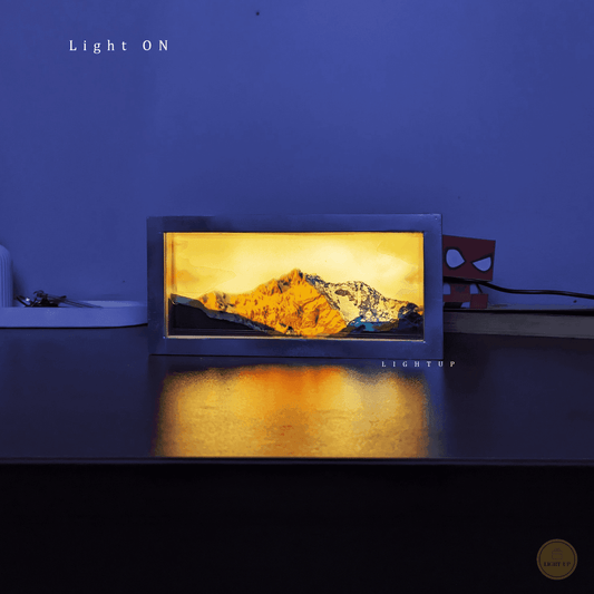 3D mountain Lamp | Scenario