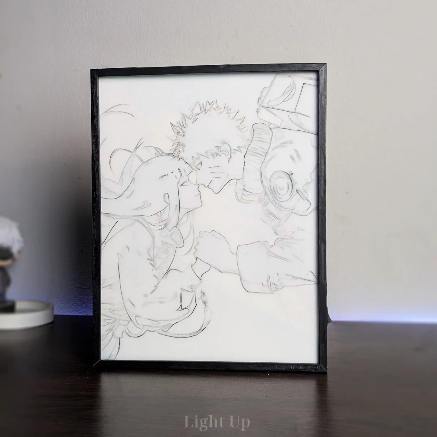 Naruto and Hinata Transformation Lightbox | Naruto