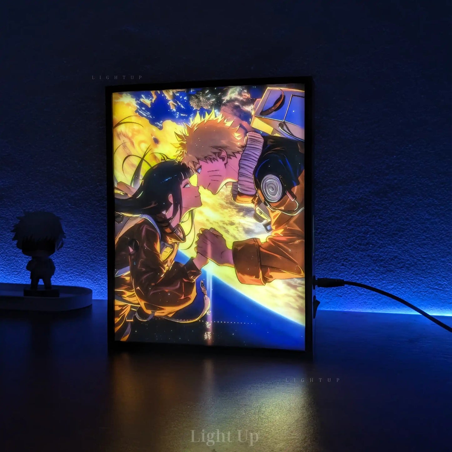 Naruto and Hinata Transformation Lightbox | Naruto