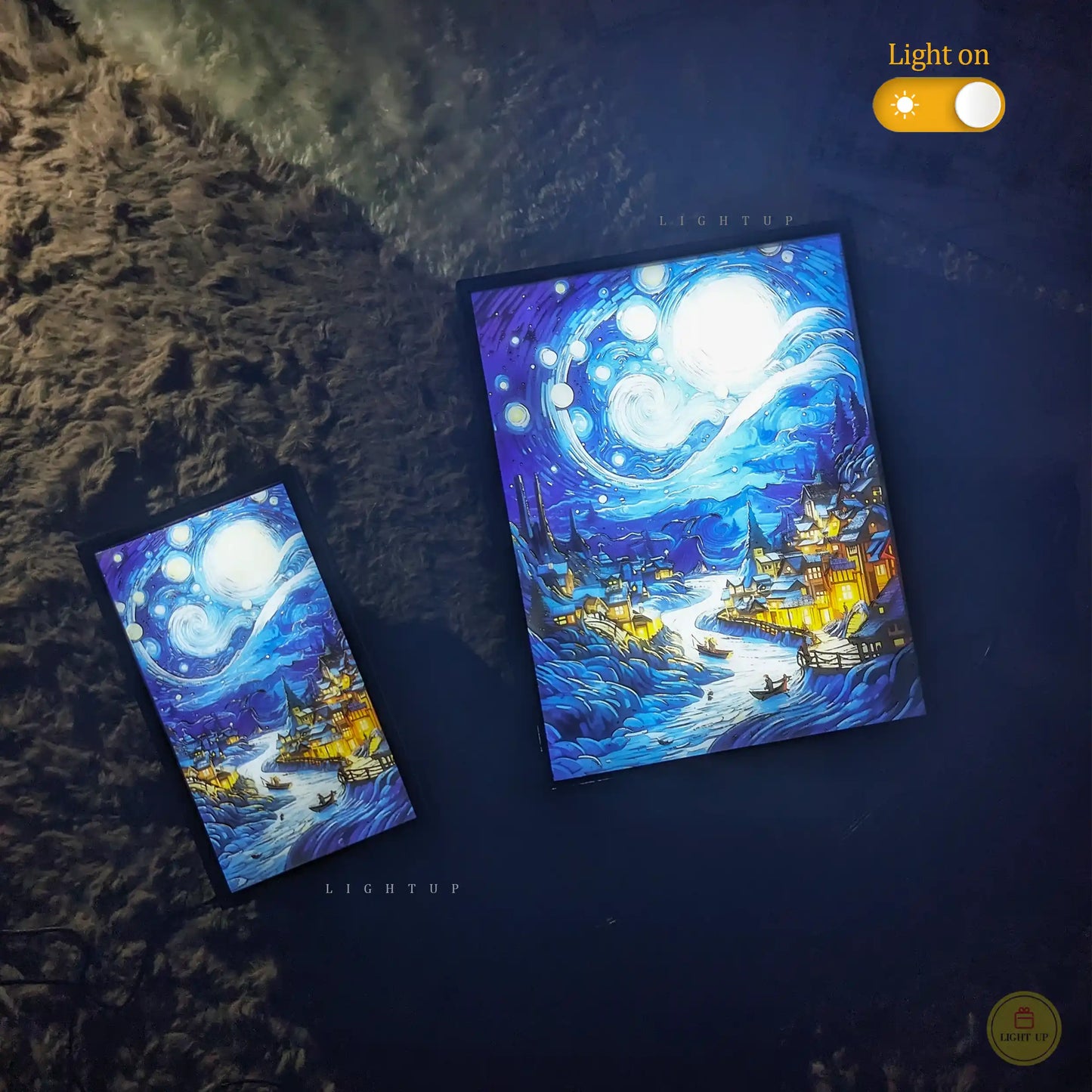 Starry Night Transformation Lightbox | Scenario