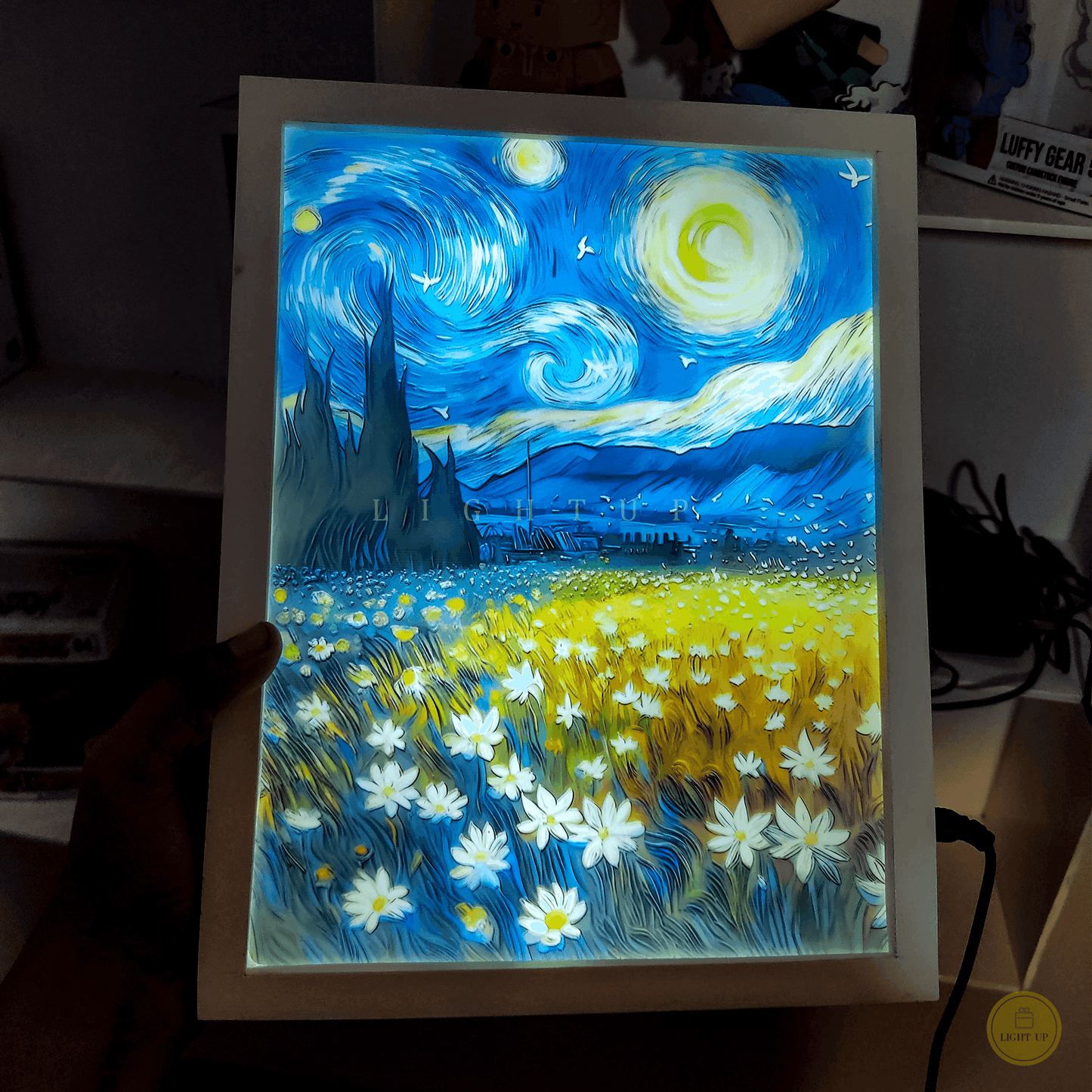 Starry sky garden Transformation Lightbox | Scenario
