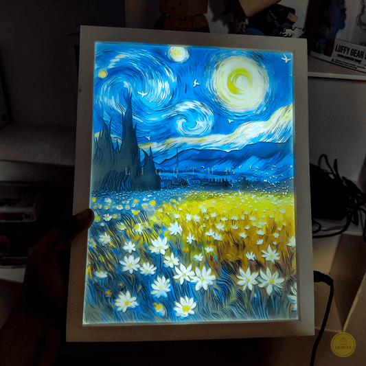 Starry sky garden Transformation Lightbox | Scenario