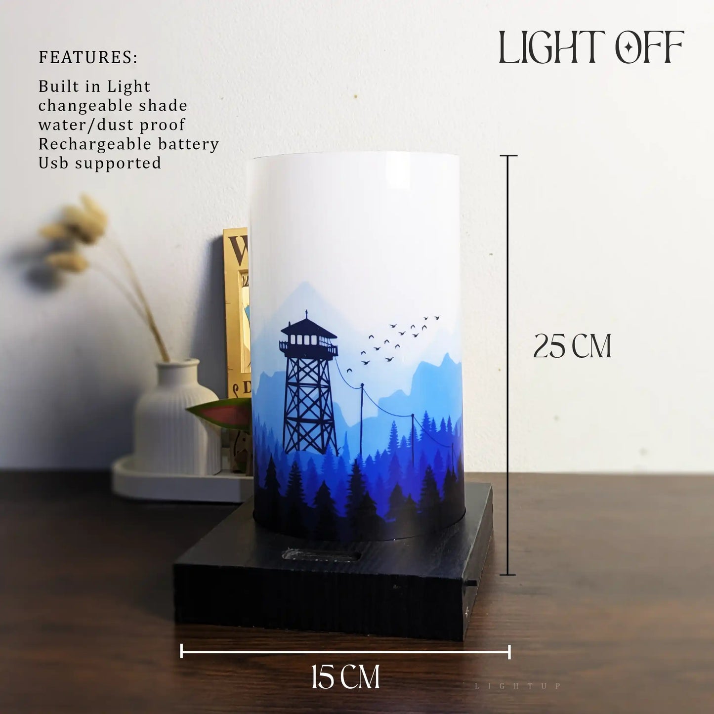Watch tower Lamp shade| Cylinder