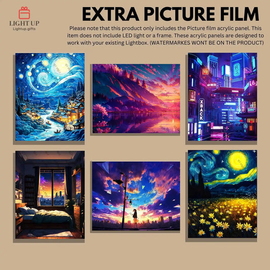 Extra Picture Film of Transformation Lightbox | Scenario Designs
