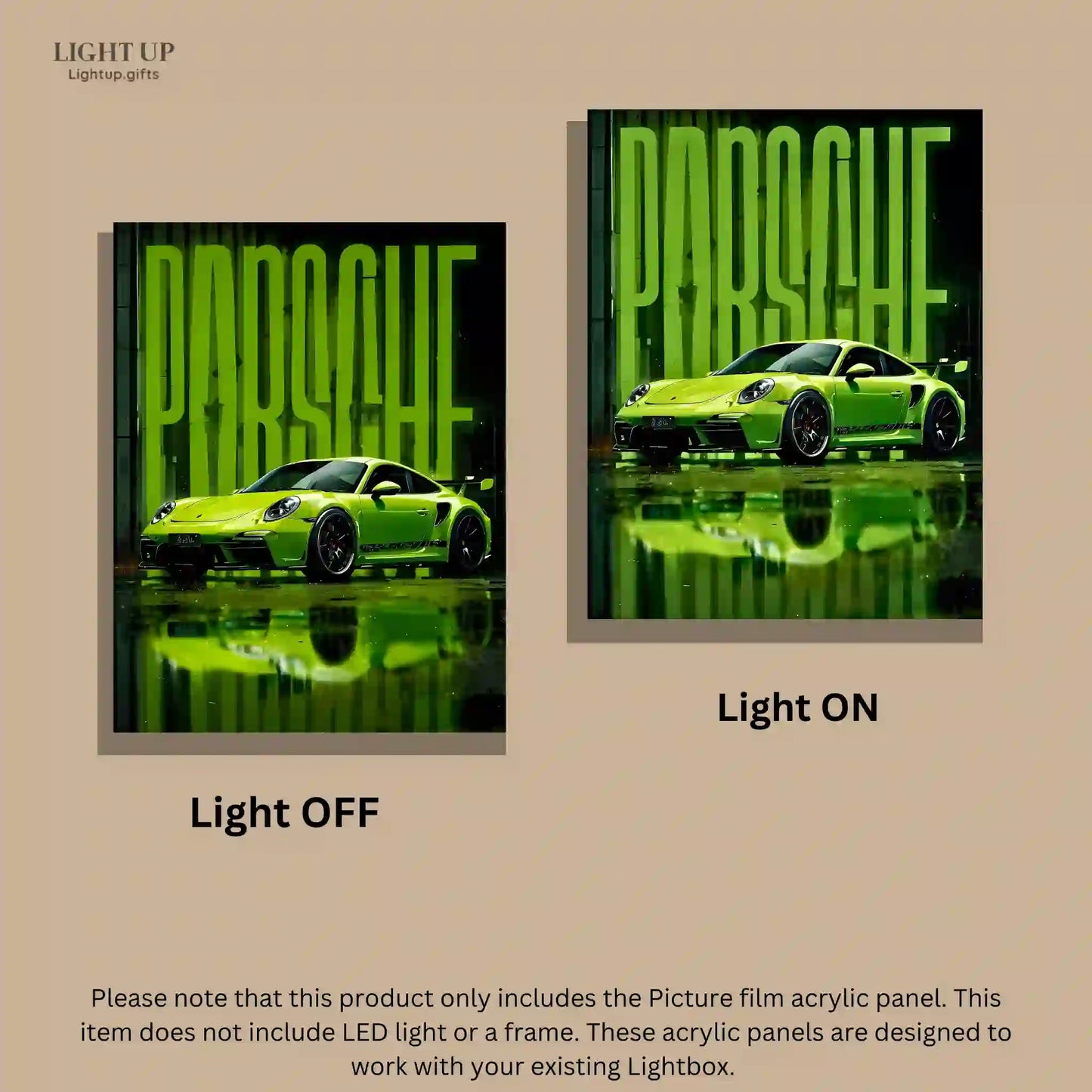 Extra Picture Film of Transformation Lightbox | Customized with your photo