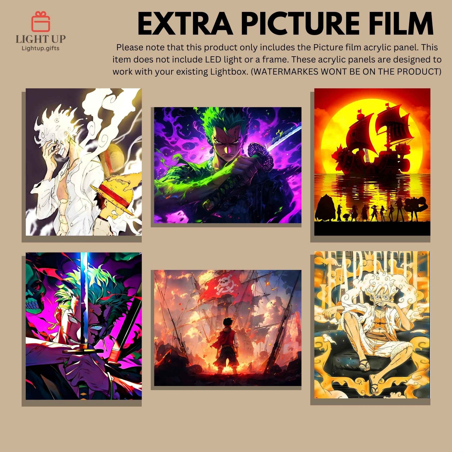 Extra Picture Film | One piece Designs