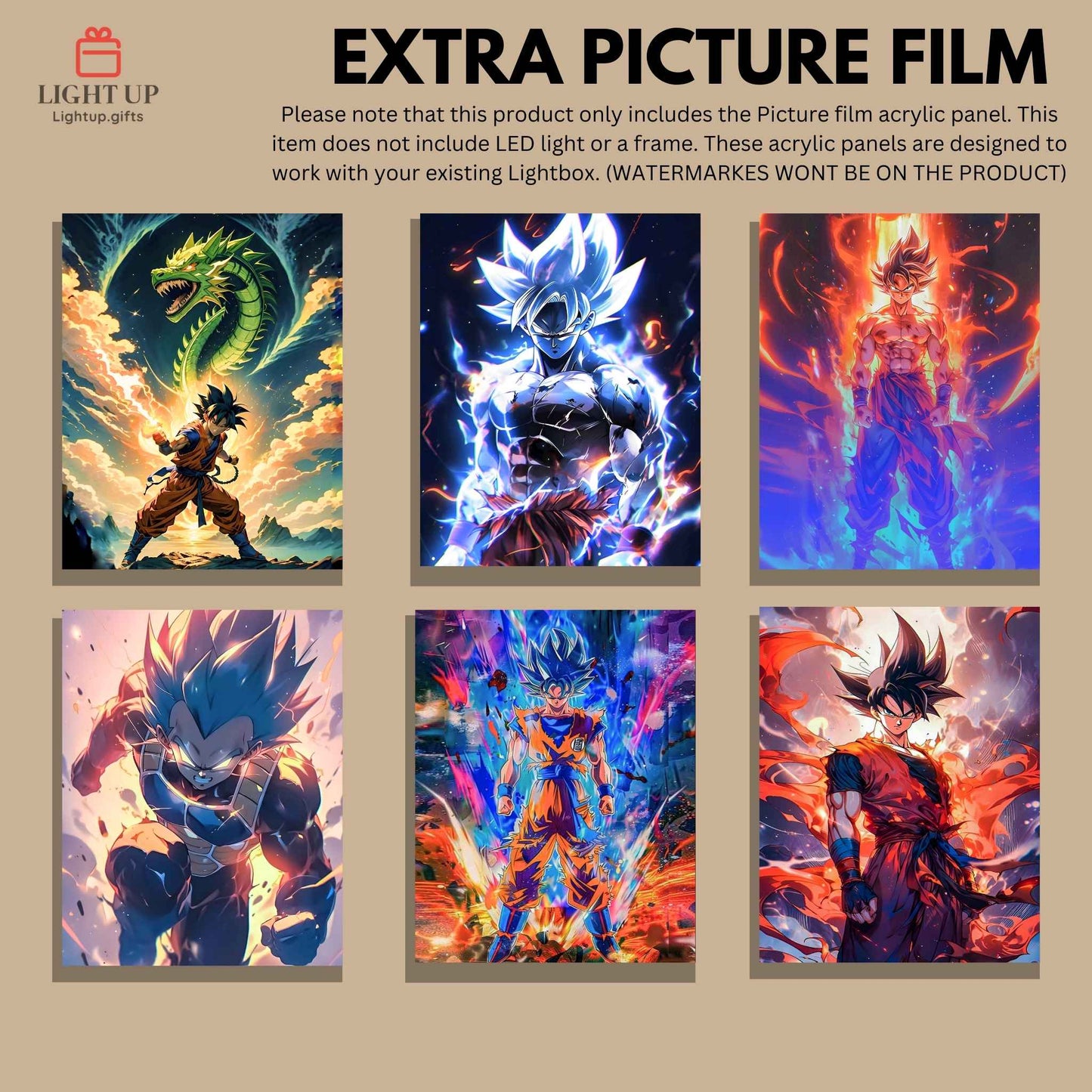 Extra Picture Film | Dragon Ball Designs