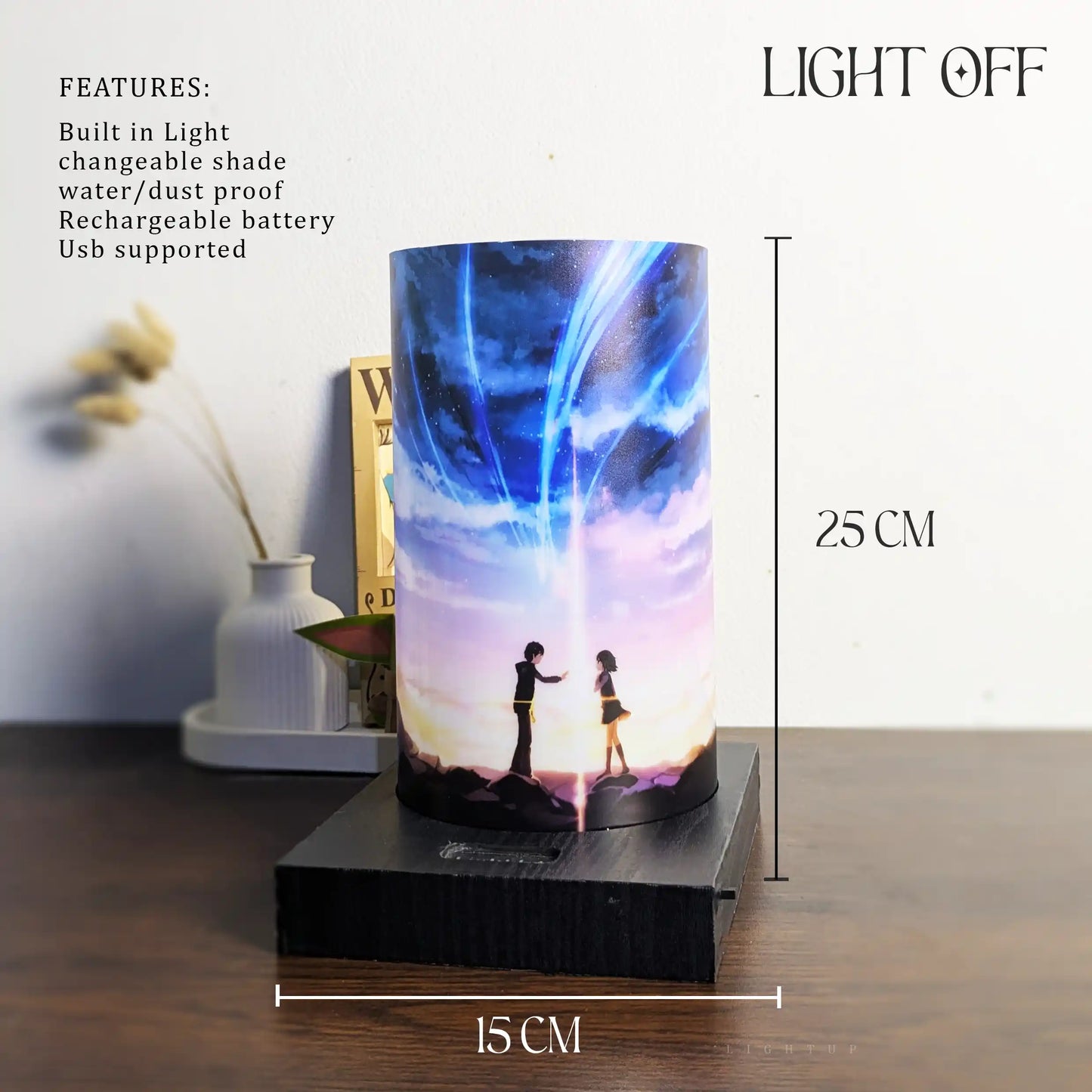 Your Name Lamp shade| Cylinder