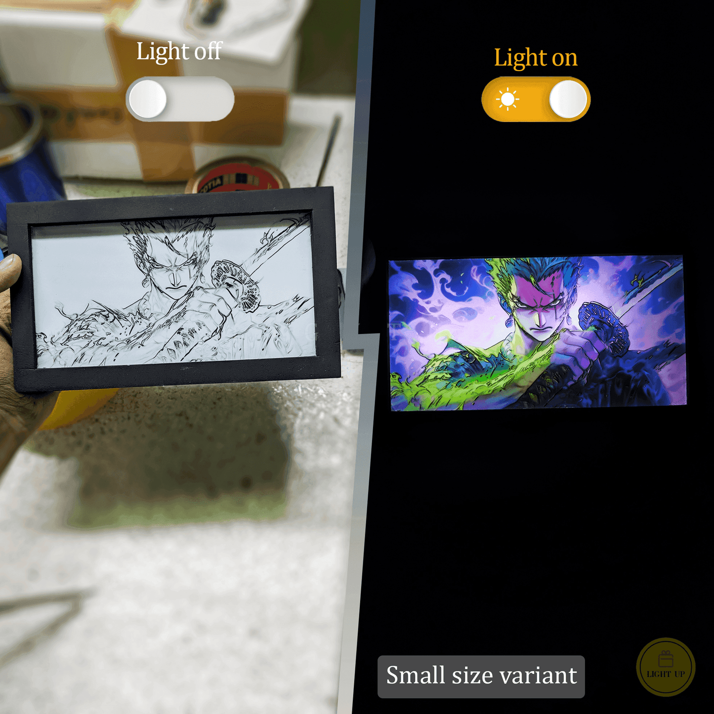 Zoro Version 2 Transformation Lightbox | One Piece