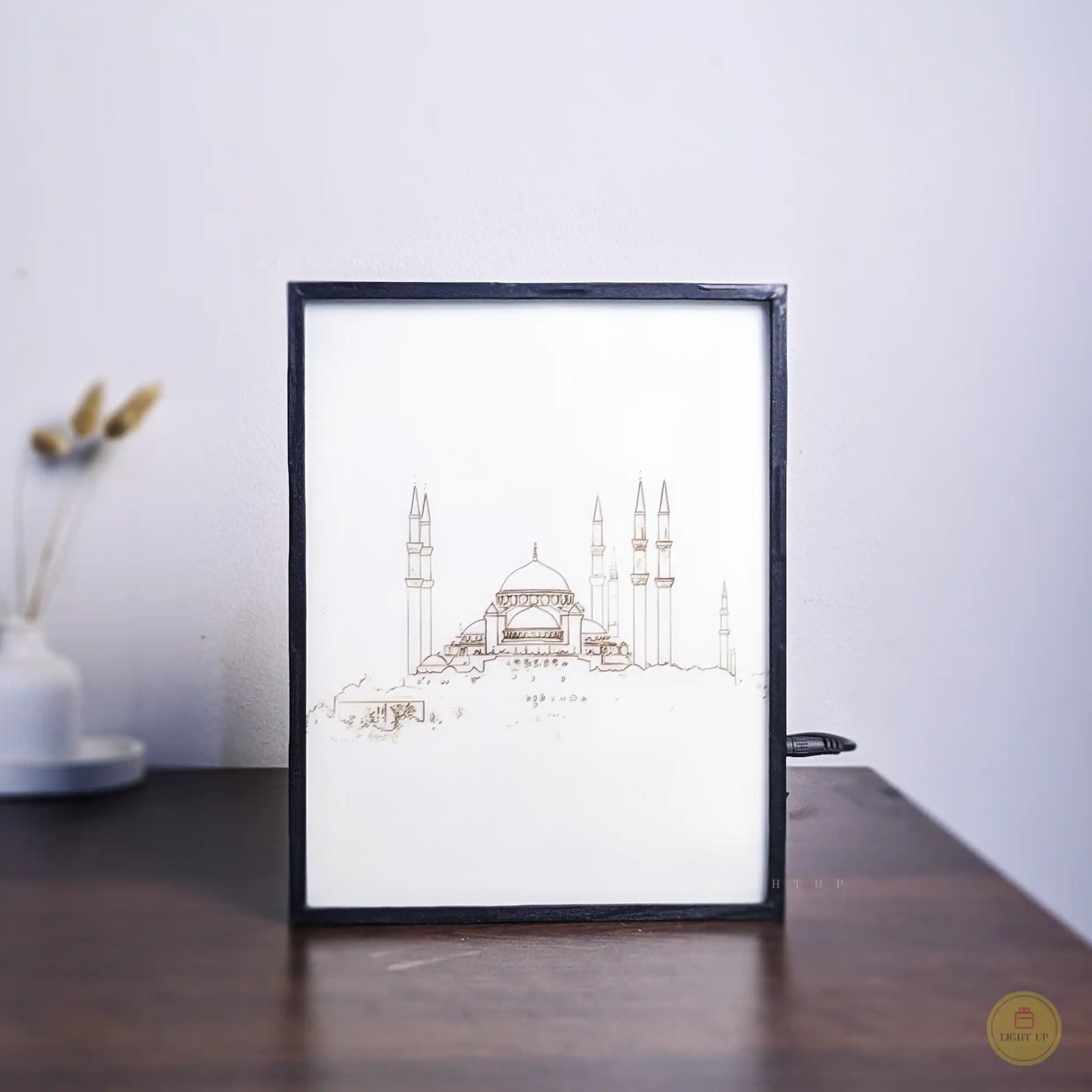 Moonlight mosque Transformation Lightbox | Islamic