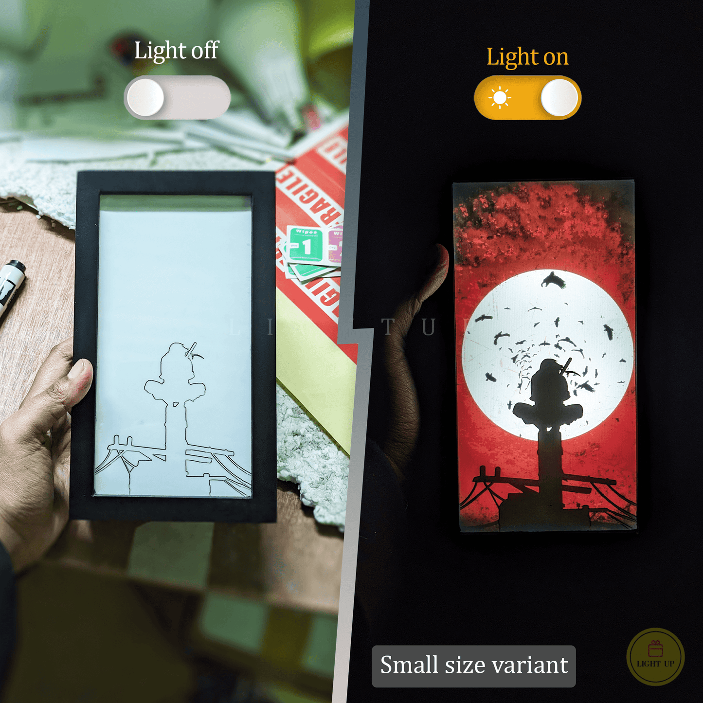 Itachi Blood Moon Transformation Lightbox | Naruto