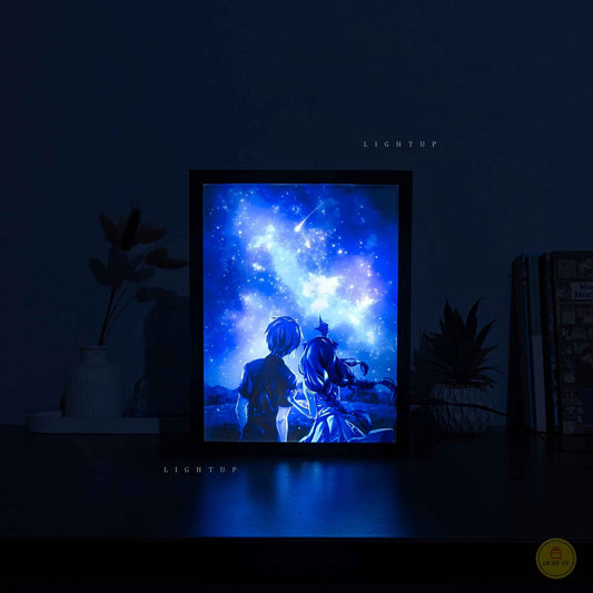 Couple under the dreamy sky Transformation Lightbox | Scenario