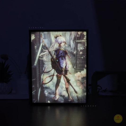 Kamisato Ayaka Transformation Lightbox | Genshin Impact