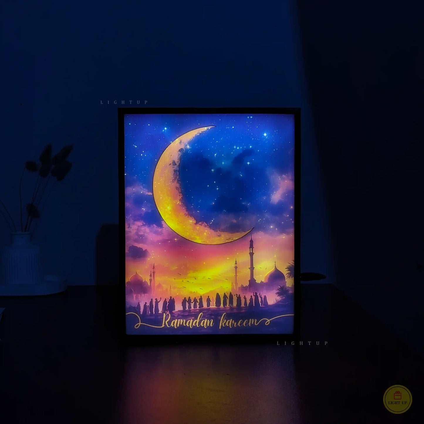Ramadan moon Transformation Lightbox | Islamic