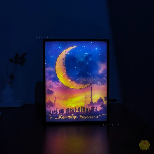 Ramadan moon Transformation Lightbox | Islamic