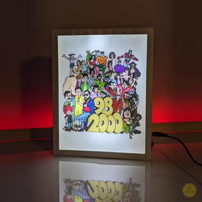 Our Childhood Heroes 98- 2000s Transformation Lightbox