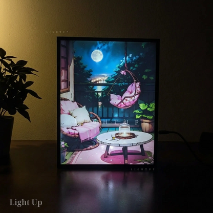 Cozy Balcony Transformation Lightbox | Scenario
