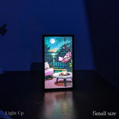 Cozy Balcony Transformation Lightbox | Scenario
