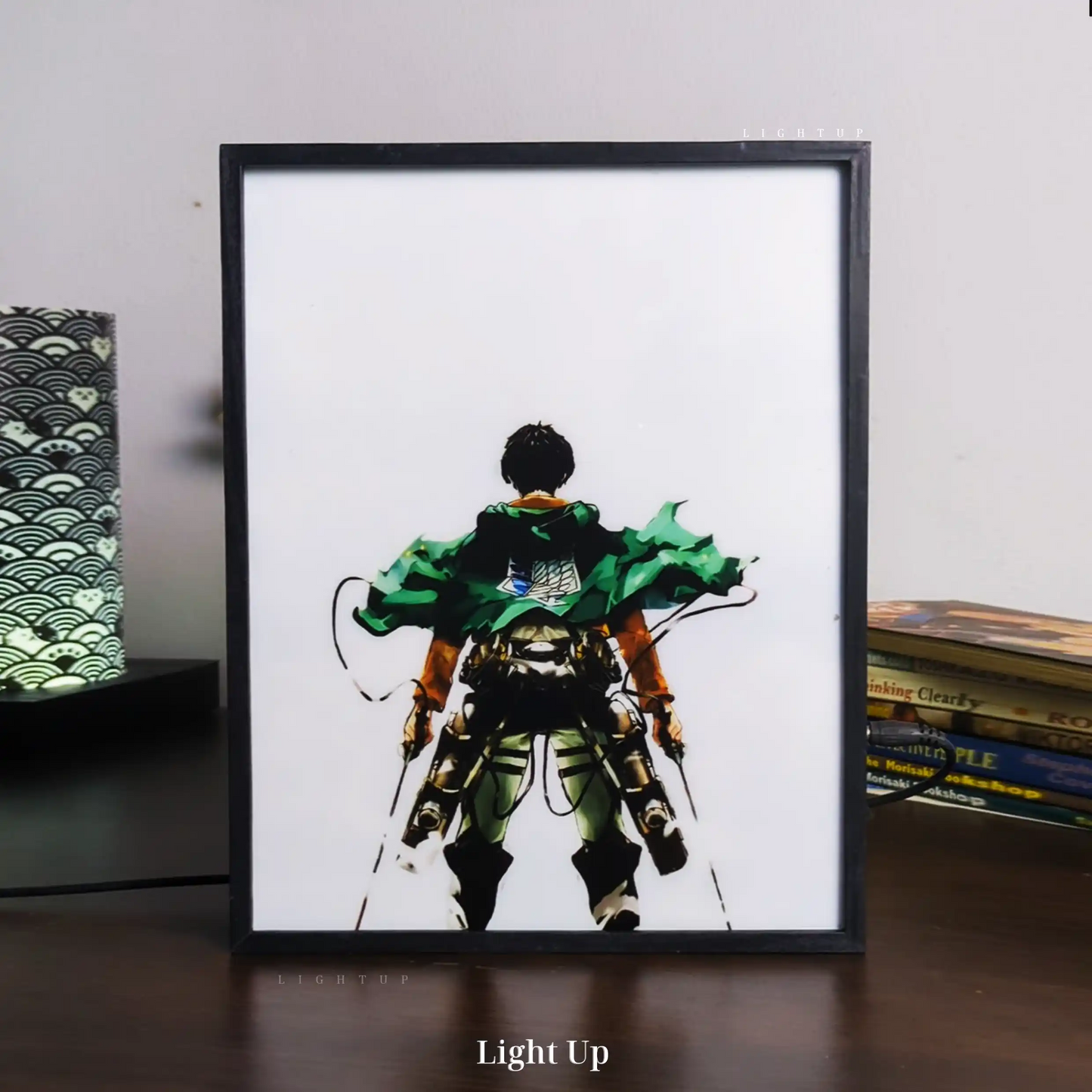 Eren Yeager Titan Transformation Lightbox | Attack on Titan
