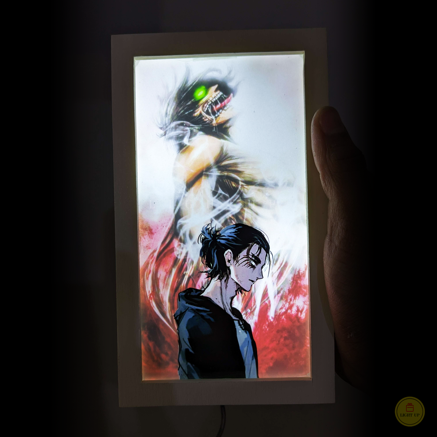 Eren version 2 Transformation Lightbox | Attack on Titan