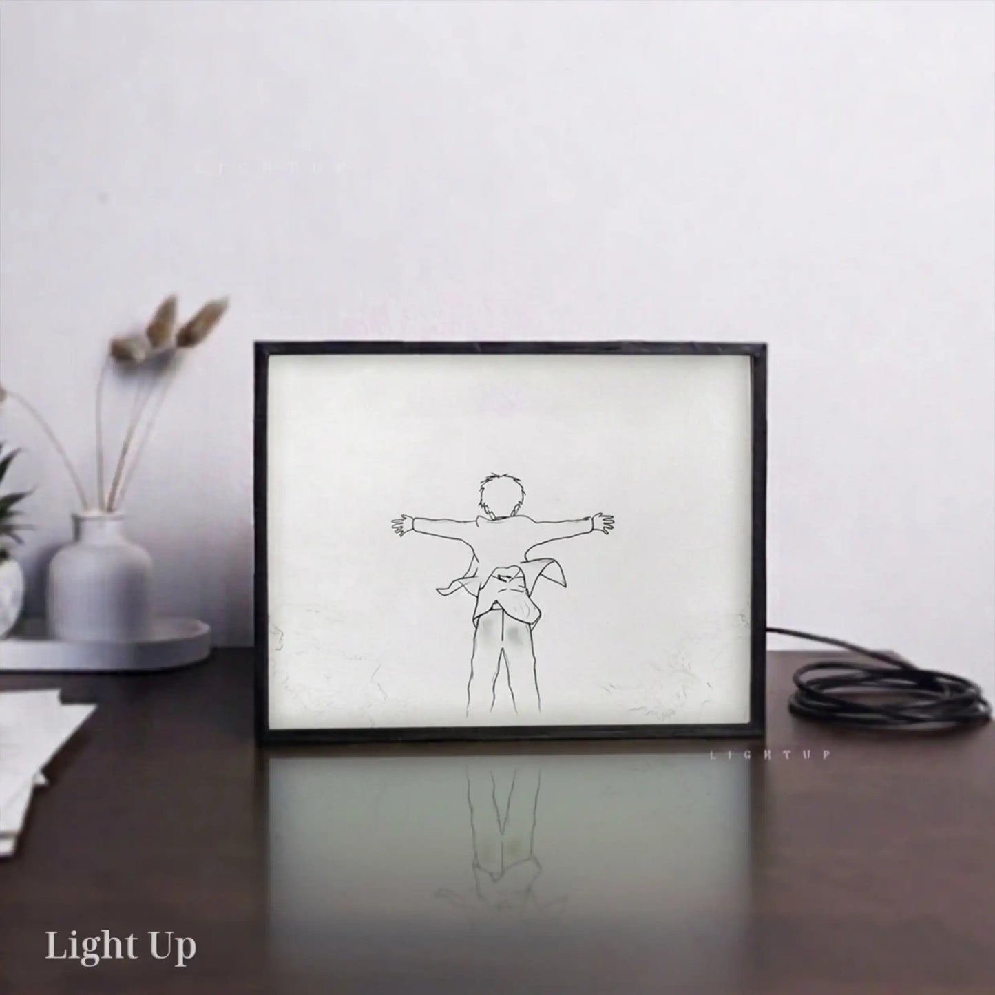 Freedom X Eren Yeager Transformation Lightbox | Attack on Titan