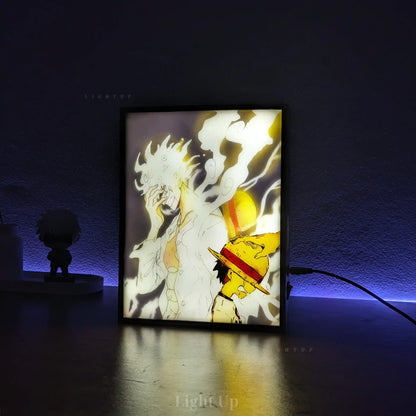 Luffy gear 5 Transformation Lightbox | One Piece