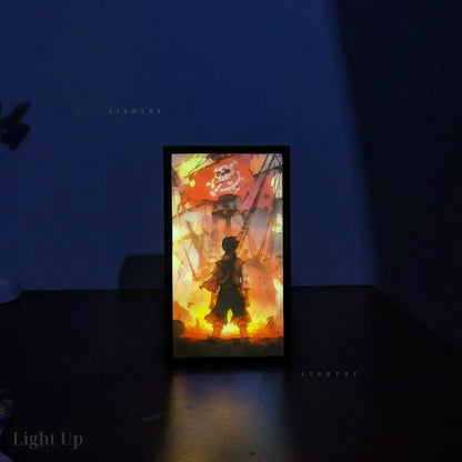 Luffy Alone at War Transformation Lightbox | One Piece