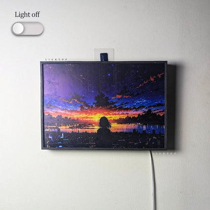 Comforting Sunset Display box | Scenario