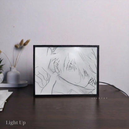 Gojo blue eyes Transformation Lightbox | Jujutsu Kaisen