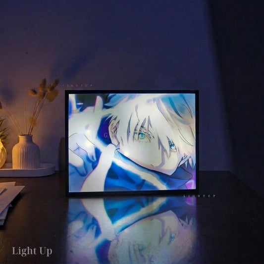 Gojo blue eyes Transformation Lightbox | Jujutsu Kaisen