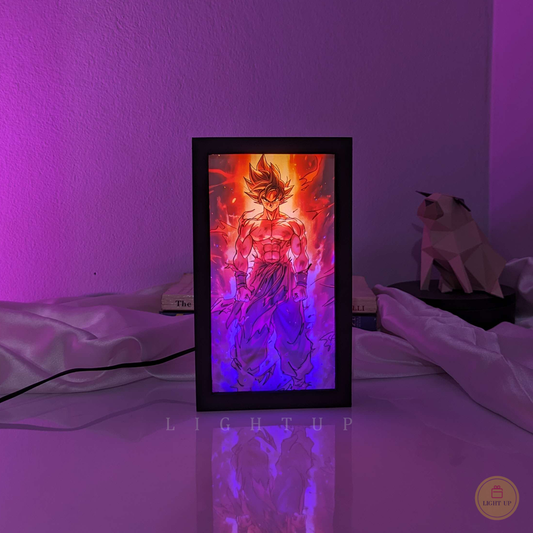 Goku Transformation Lightbox | Dragon Ball