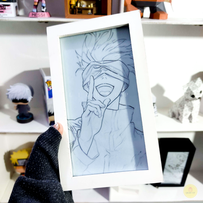 Gojo Blue sky Transformation Lightbox | Jujutsu Kaisen