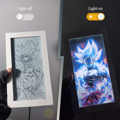 Goku Ultra Instinct Transformation Lightbox | Dragon Ball