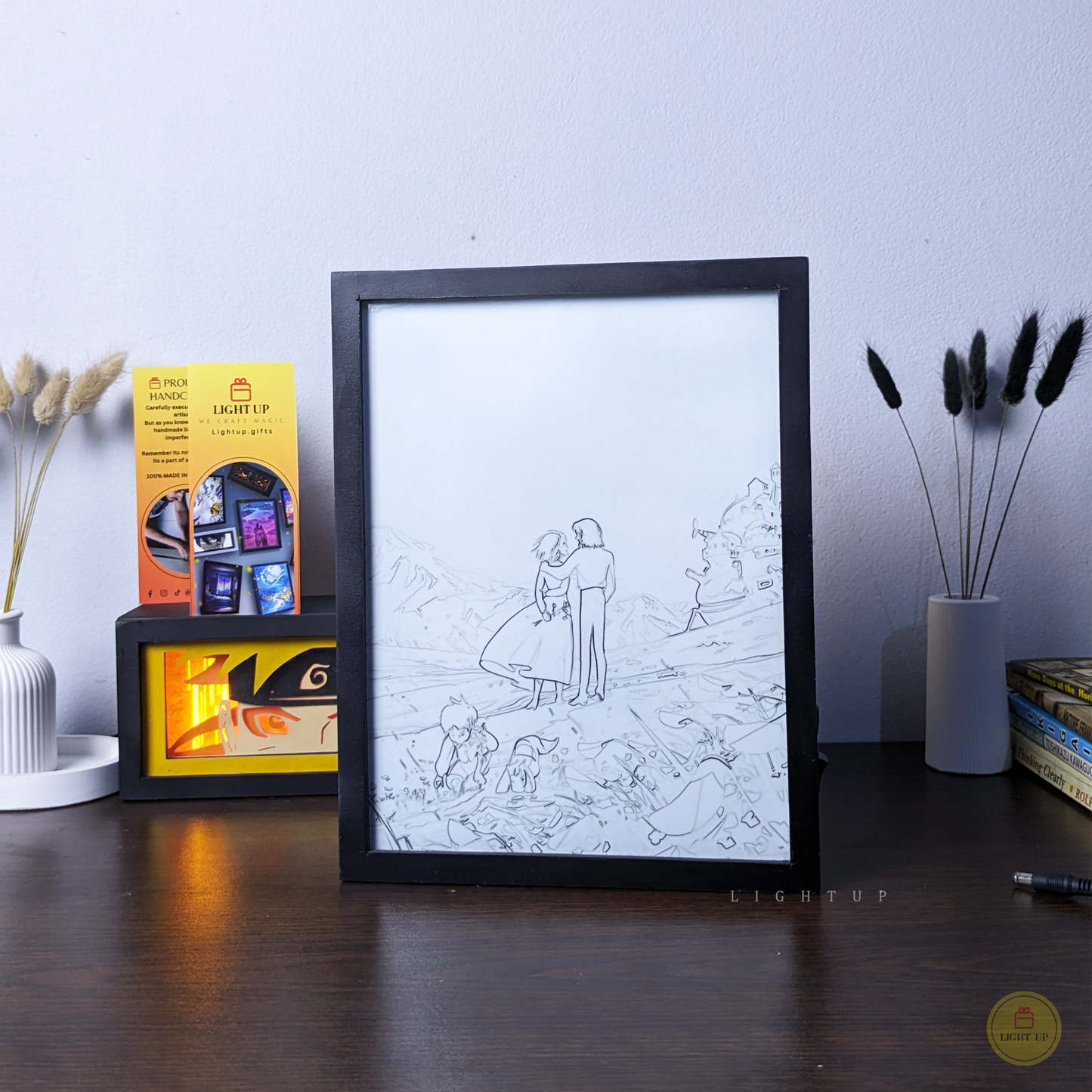 Howl's moving castle Transformation Lightbox | Studio Ghibli