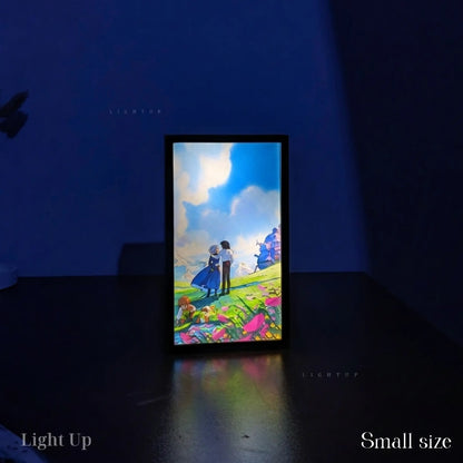Howl's moving castle Transformation Lightbox | Studio Ghibli