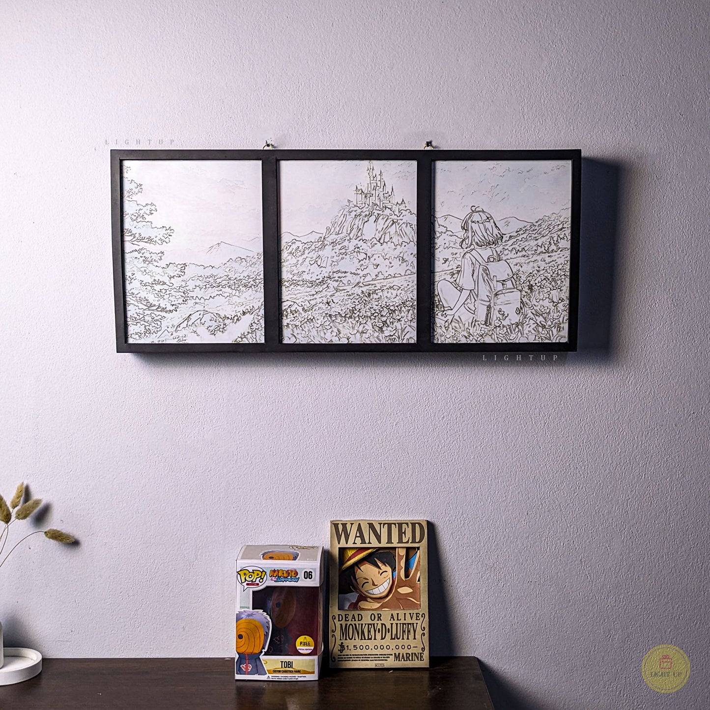 Dreamy Castle landscape Humongous Lightbox | Scenario