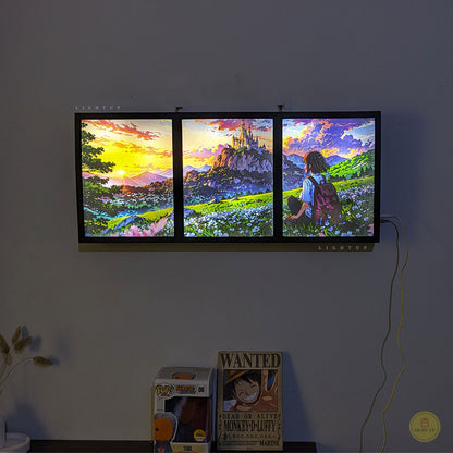 Dreamy Castle landscape Humongous Lightbox | Scenario