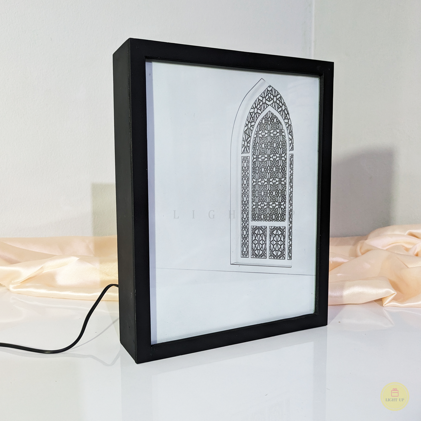 Mosque window Transformation Lightbox | Islamic