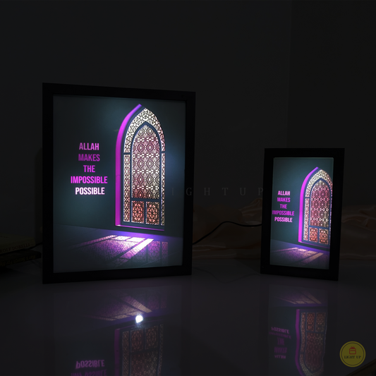 Mosque window Transformation Lightbox | Islamic