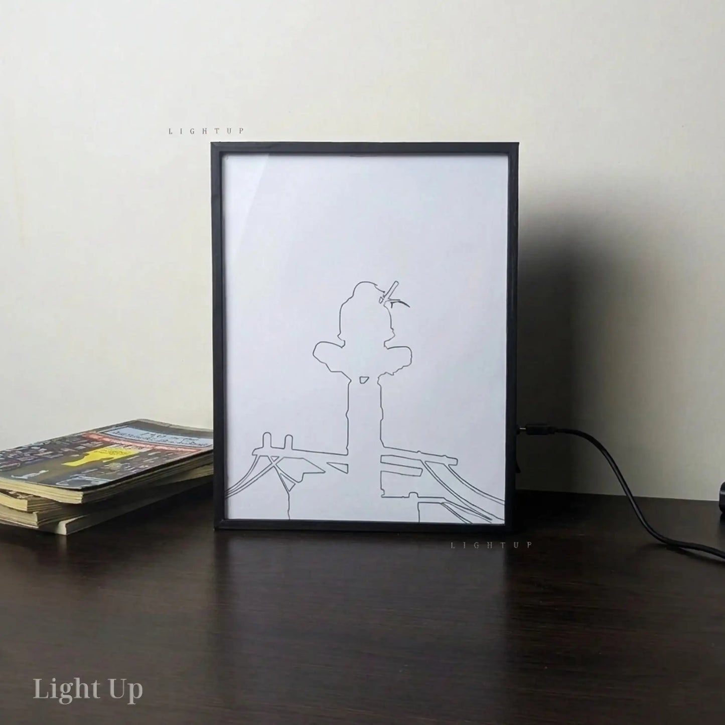 Itachi Blood Moon Transformation Lightbox | Naruto