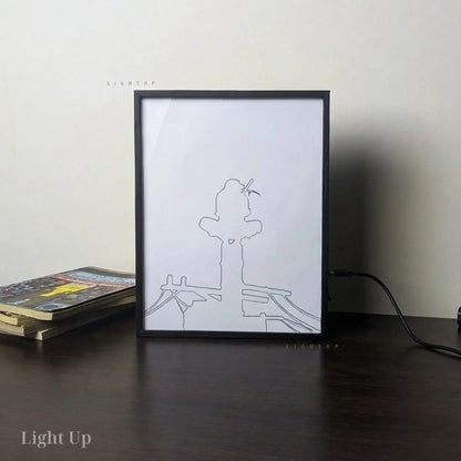 Itachi Blood Moon Transformation Lightbox | Naruto