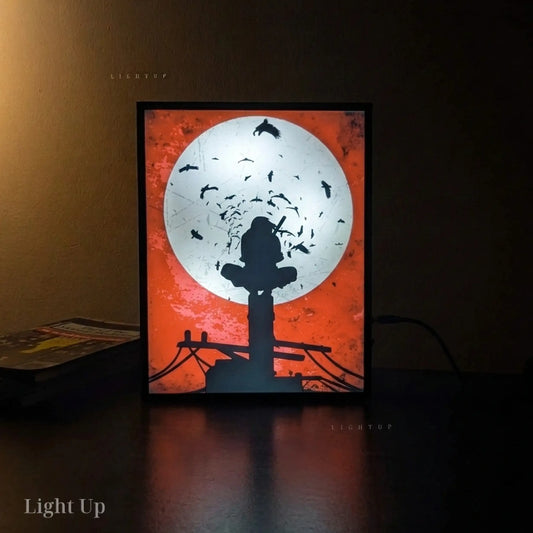Itachi Blood Moon Transformation Lightbox | Naruto