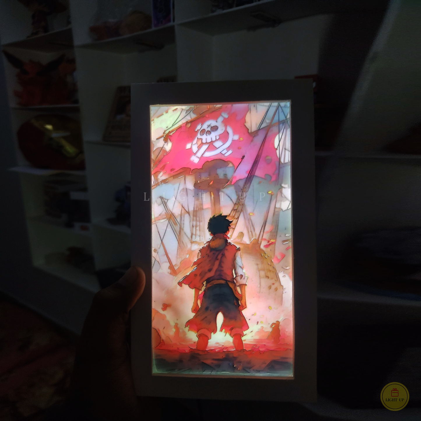 Luffy Alone at War Transformation Lightbox | One Piece