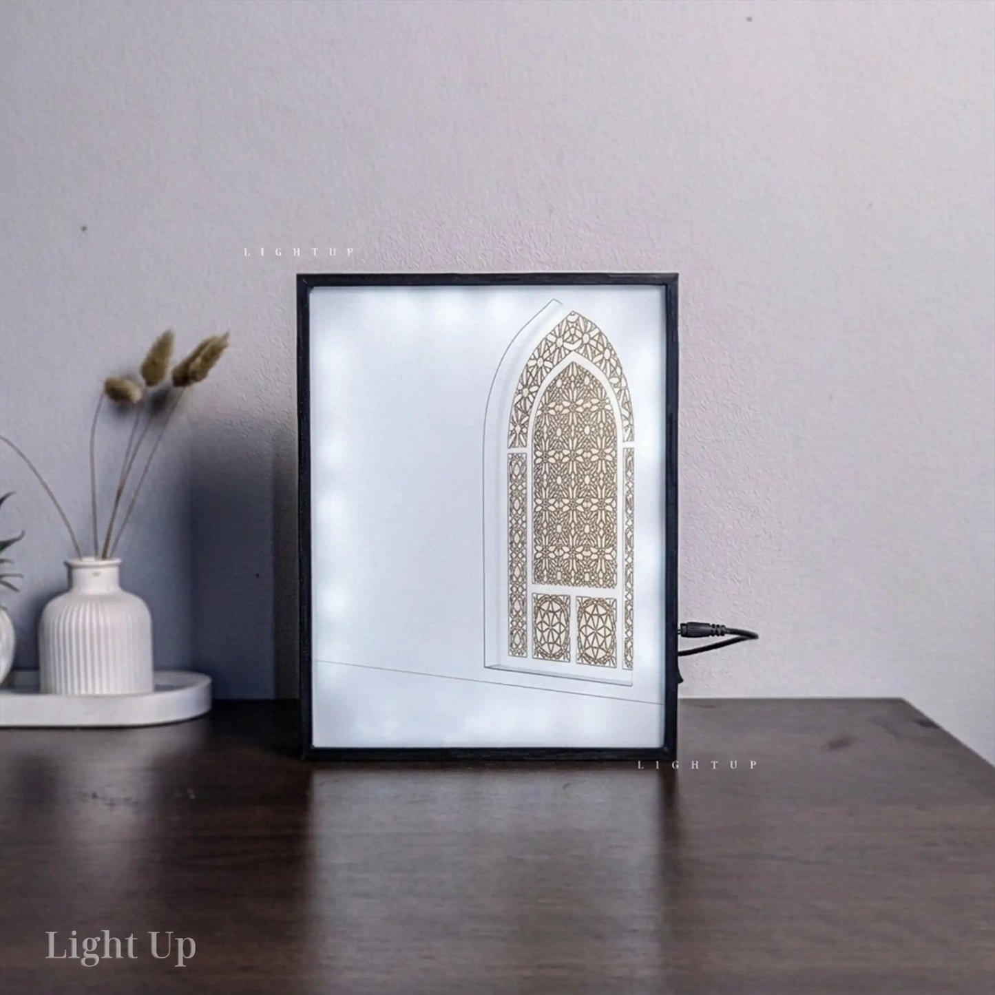Mosque window Transformation Lightbox | Islamic